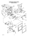 Diagram for 10 - Dispenser Front