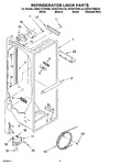 Diagram for 02 - Refrigerator Liner Parts