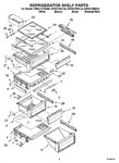 Diagram for 03 - Refrigerator Shelf Parts