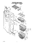 Diagram for 04 - Freezer Liner