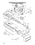 Diagram for 05 - Motor And Ice Container, Lit/optional