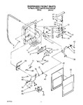 Diagram for 08 - Dispenser Front