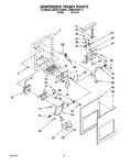 Diagram for 08 - Dispenser Front