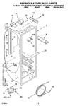 Diagram for 02 - Refrigerator Liner Parts