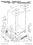 Diagram for 01 - Cabinet Parts