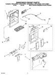 Diagram for 08 - Dispenser Front Parts