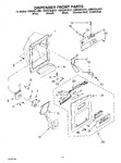 Diagram for 08 - Dispenser Front