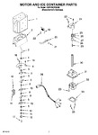 Diagram for 05 - Motor And Ice Container Parts