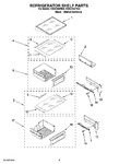 Diagram for 07 - Refrigerator Shelf Parts