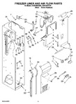 Diagram for 08 - Freezer Liner And Air Flow Parts