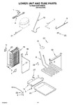 Diagram for 14 - Lower Unit And Tube Parts