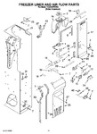 Diagram for 08 - Freezer Liner And Air Flow Parts