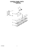 Diagram for 05 - Control Panel Parts