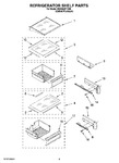 Diagram for 07 - Refrigerator Shelf Parts