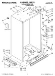 Diagram for 01 - Cabinet Parts