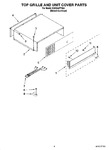 Diagram for 06 - Top Grille And Unit Cover Parts