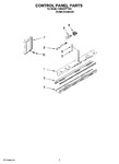 Diagram for 05 - Control Panel Parts