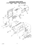 Diagram for 12 - Dispenser Front