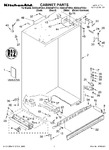 Diagram for 01 - Cabinet Parts