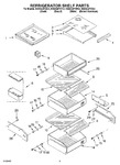 Diagram for 07 - Refrigerator Shelf Parts