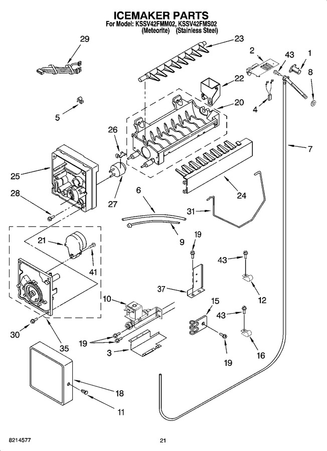 Whirlpool WP2313917 VALVE-INLT | Coast Appliance Parts