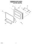 Diagram for 06 - Freezer Door Parts, Optional Parts