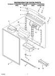 Diagram for 04 - Refrigerator Door Parts