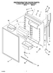 Diagram for 04 - Refrigerator Door Parts