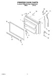 Diagram for 06 - Freezer Door, Optional