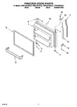 Diagram for 06 - Freezer Door Parts, Optional Parts