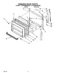 Diagram for 08 - Freezer Door