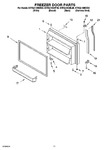 Diagram for 06 - Freezer Door Parts, Optional Parts