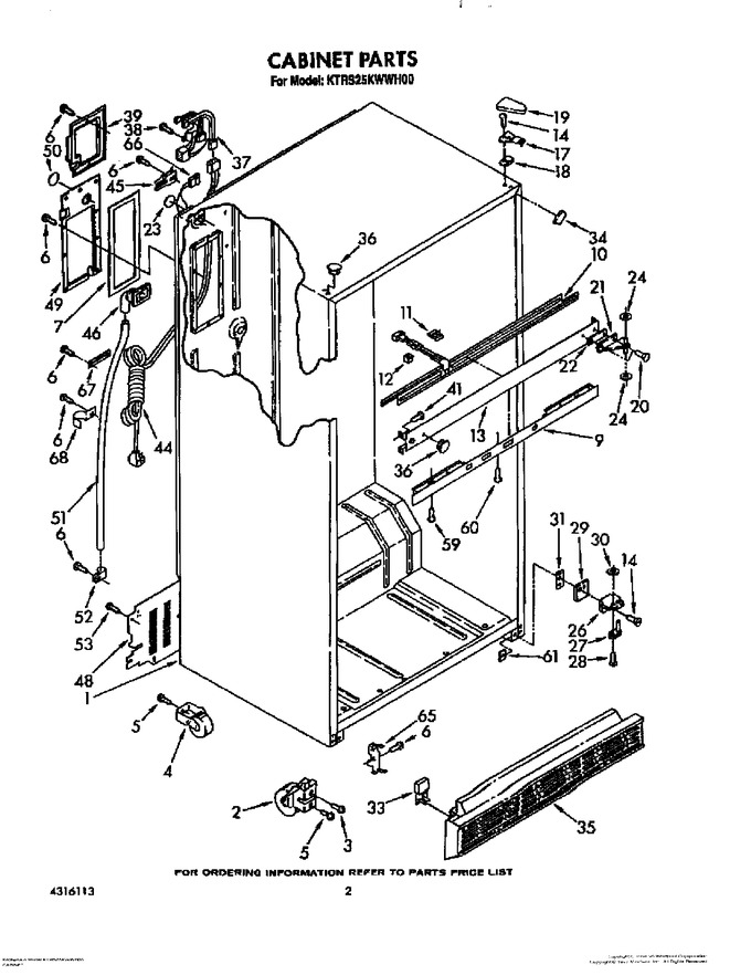 Whirlpool 1125582 | Coast Appliance Parts