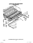 Diagram for 11 - Upper Rack And Track