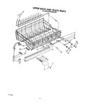 Diagram for 11 - Upper Rack And Track