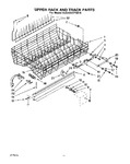 Diagram for 11 - Upper Rack And Track