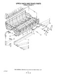 Diagram for 11 - Upper Rack And Track