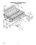 Diagram for 11 - Upper Rack And Track