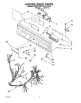 Diagram for 03 - Control Panel, Lit/optional