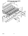 Diagram for 10 - Upper Rack And Track