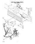 Diagram for 03 - Control Panel, Lit/optional