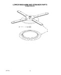 Diagram for 05 - Lower Washarm And Strainer