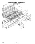 Diagram for 11 - Upper Rack And Track