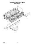 Diagram for 11 - Upper Rack And Track