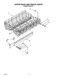 Diagram for 11 - Upper Rack And Track