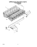 Diagram for 10 - Upper Rack And Track