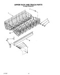 Diagram for 11 - Upper Rack And Track