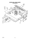 Diagram for 13 - Door And Latch