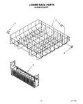 Diagram for 11 - Lower Rack