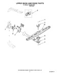 Diagram for 07 - Upper Wash And Rinse Parts